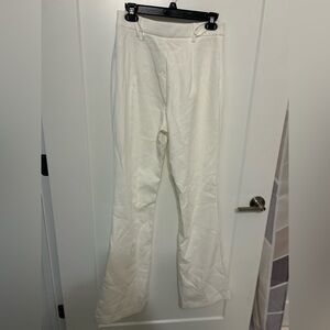 NWT boa. White Wide Leg Trousers